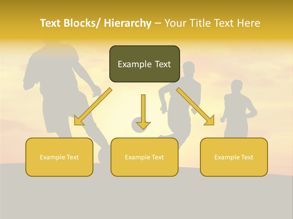 Competition Football Foot PowerPoint Template