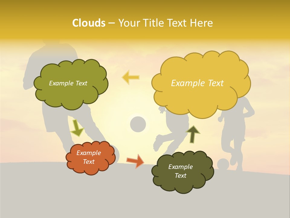 Competition Football Foot PowerPoint Template