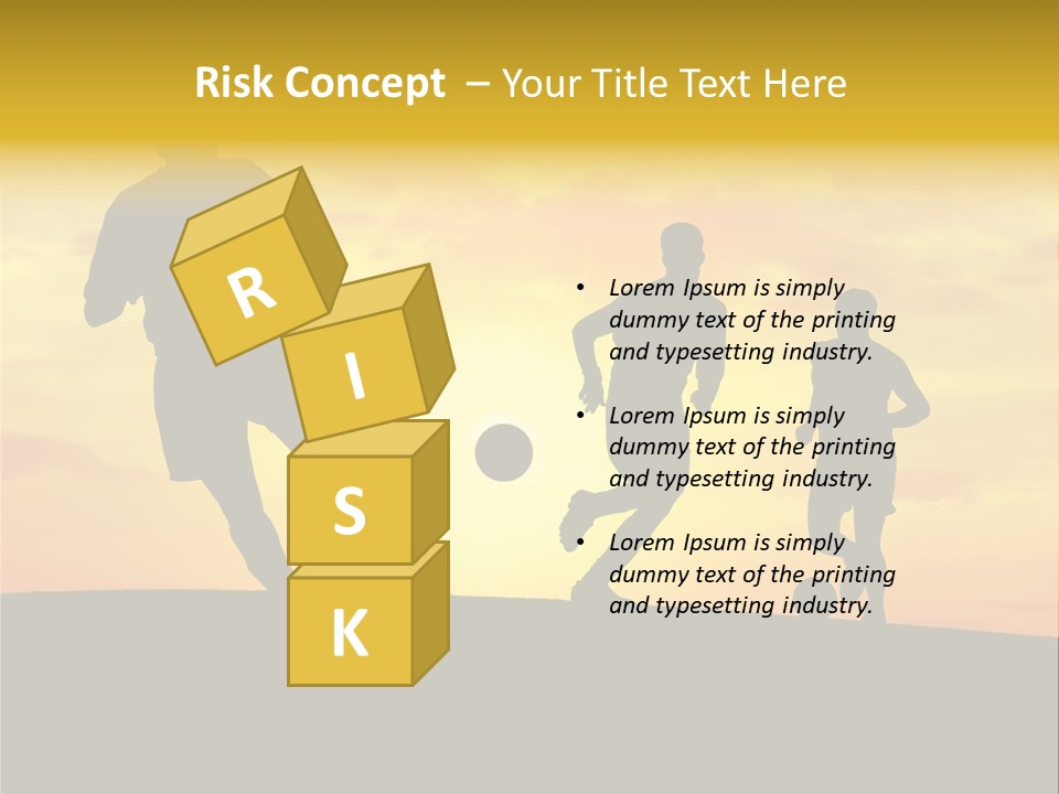 Competition Football Foot PowerPoint Template