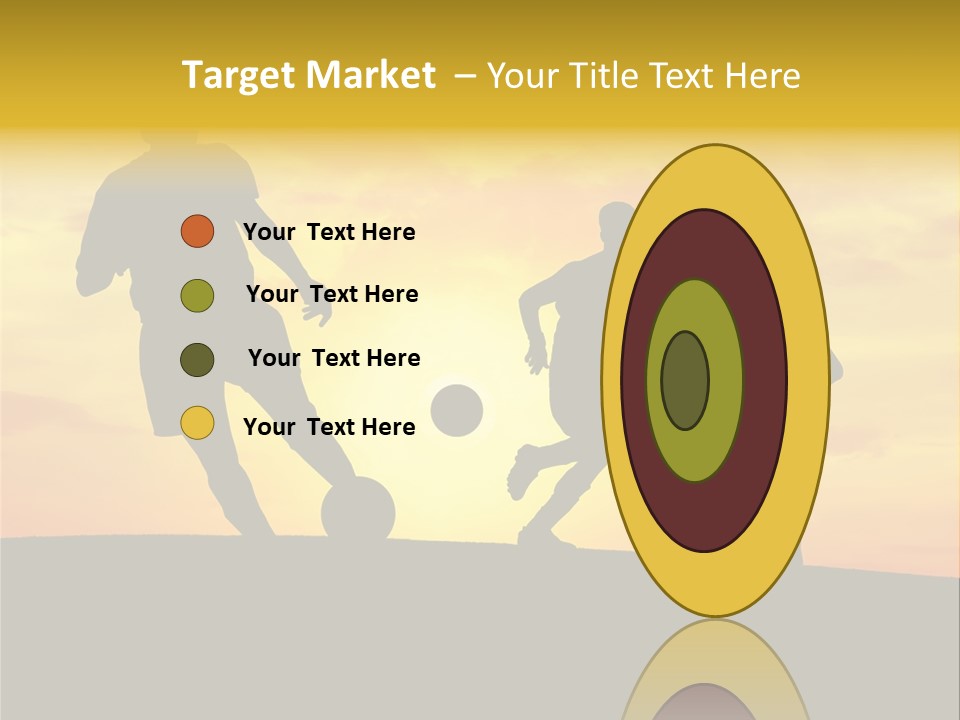 Competition Football Foot PowerPoint Template