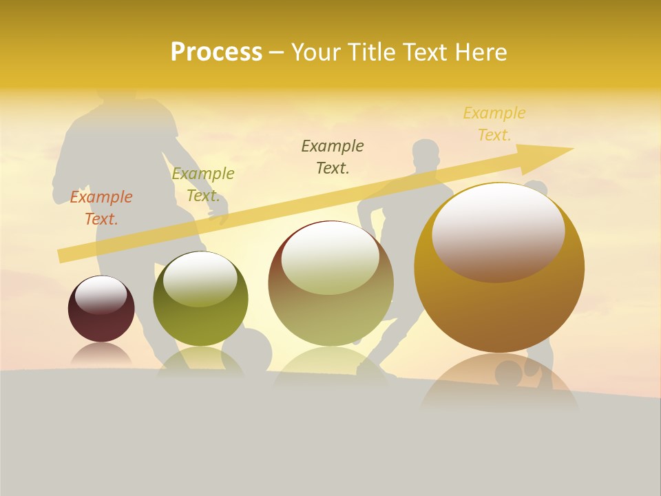 Competition Football Foot PowerPoint Template