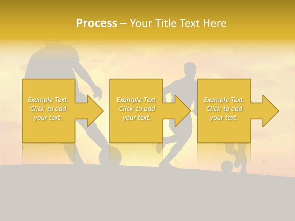 Competition Football Foot PowerPoint Template