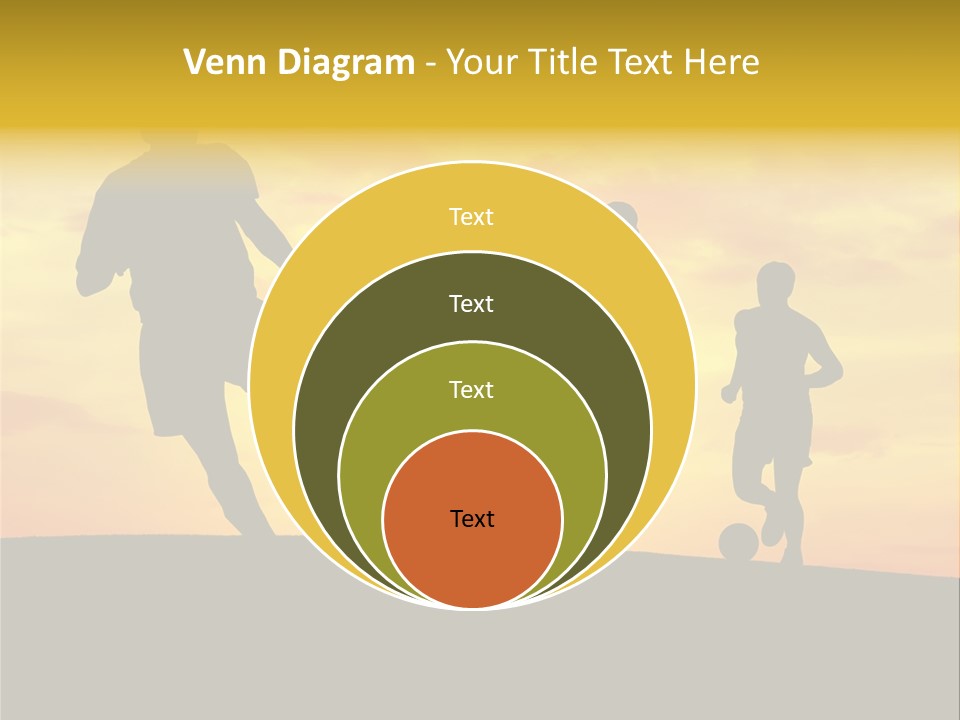 Competition Football Foot PowerPoint Template