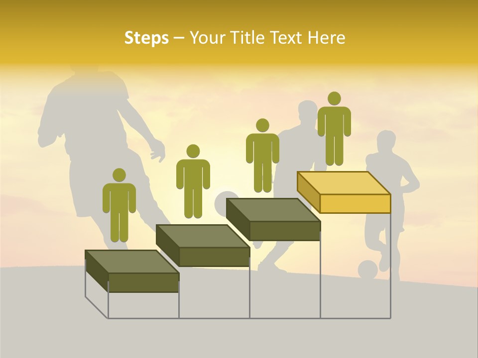 Competition Football Foot PowerPoint Template