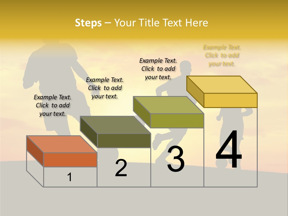 Competition Football Foot PowerPoint Template