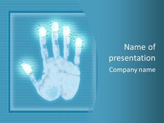 Tracking Interface Imaging PowerPoint Template