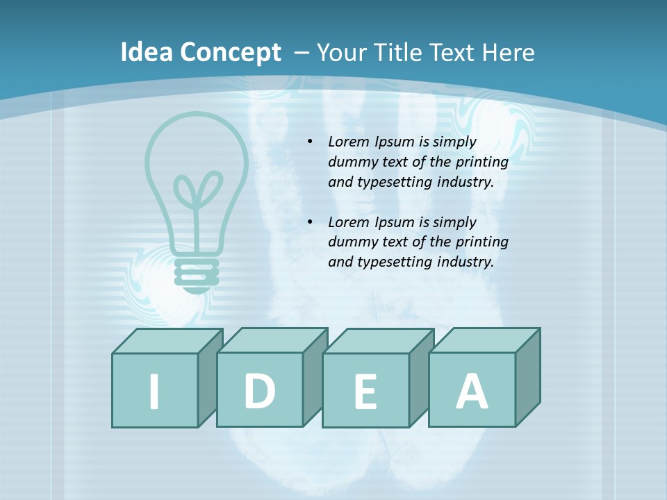 Tracking Interface Imaging PowerPoint Template