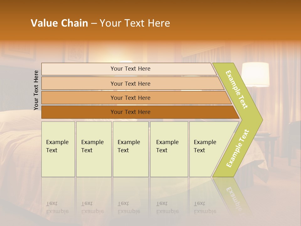 Comforter Hotel Room Hotel PowerPoint Template