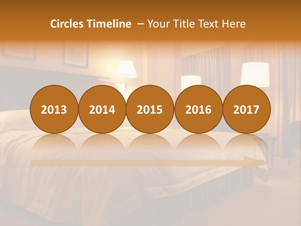 Comforter Hotel Room Hotel PowerPoint Template