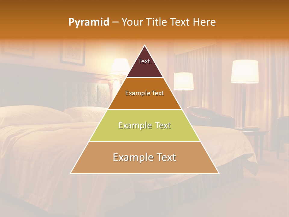 Comforter Hotel Room Hotel PowerPoint Template