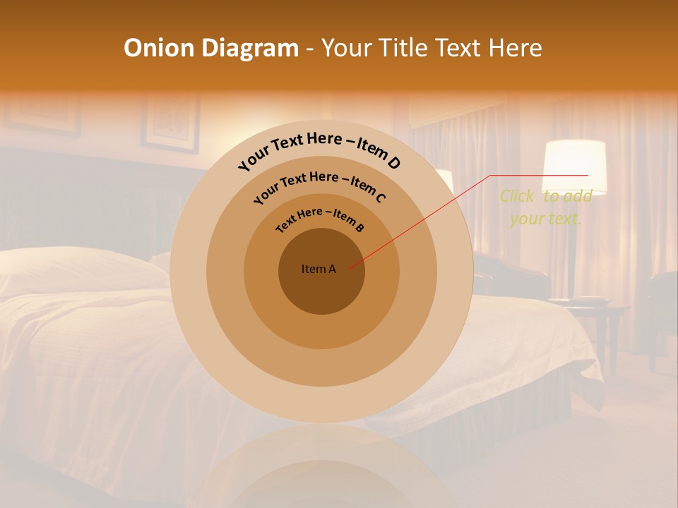 Comforter Hotel Room Hotel PowerPoint Template