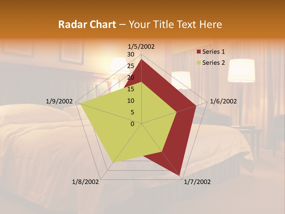 Comforter Hotel Room Hotel PowerPoint Template