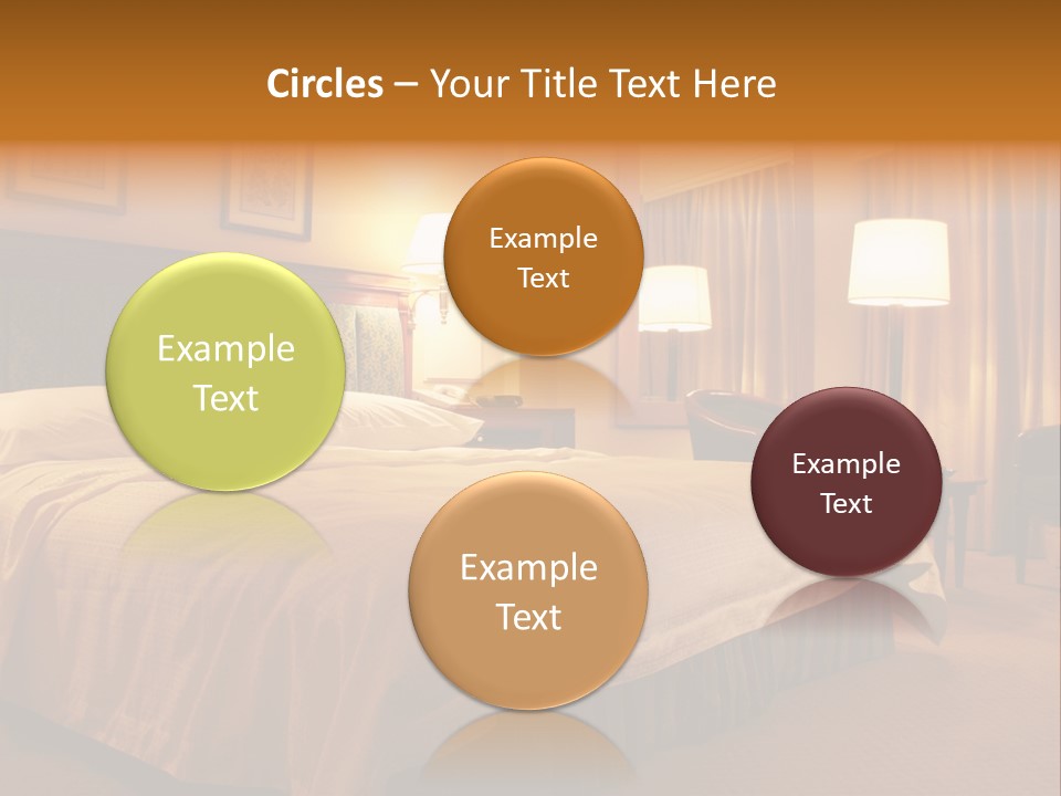 Comforter Hotel Room Hotel PowerPoint Template