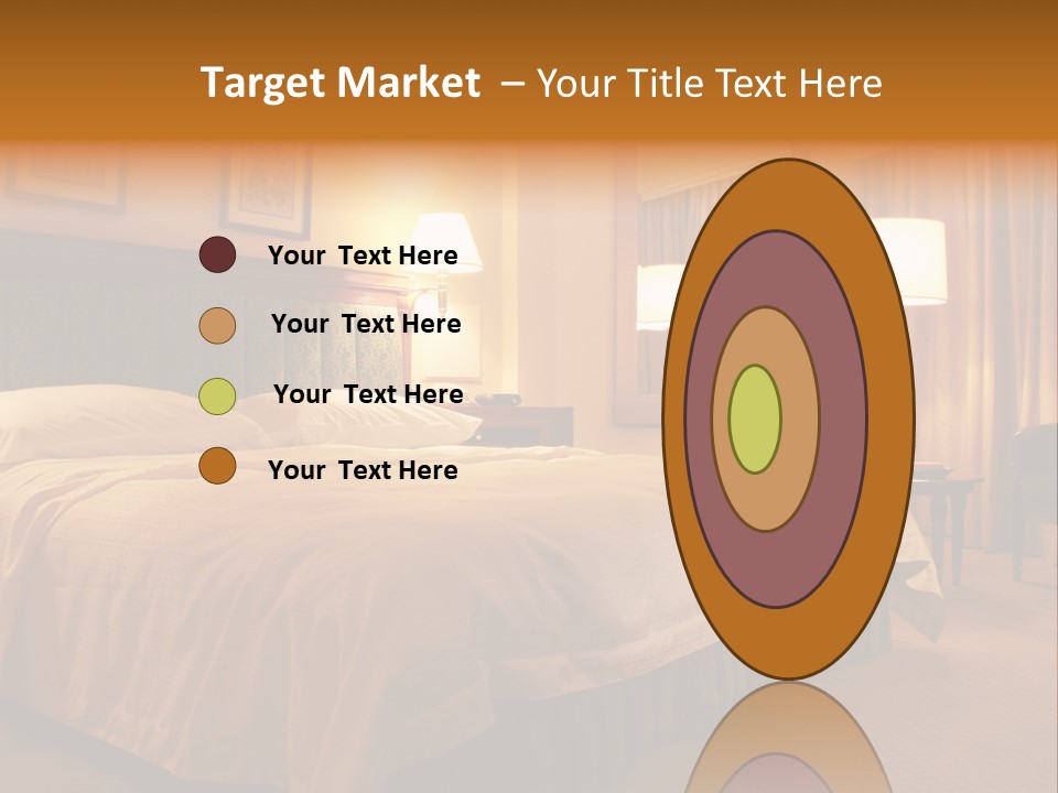 Comforter Hotel Room Hotel PowerPoint Template