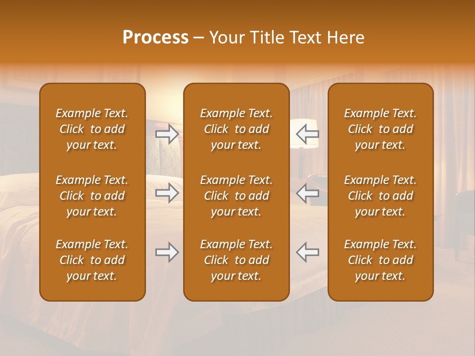 Comforter Hotel Room Hotel PowerPoint Template