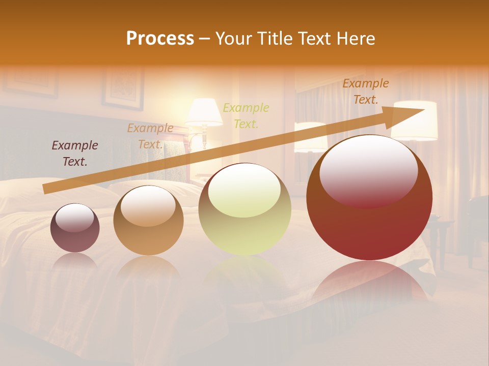 Comforter Hotel Room Hotel PowerPoint Template