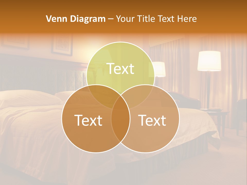 Comforter Hotel Room Hotel PowerPoint Template