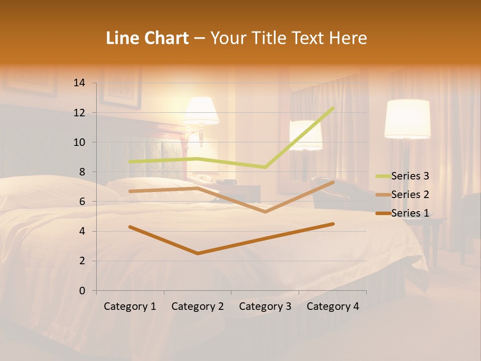 Comforter Hotel Room Hotel PowerPoint Template