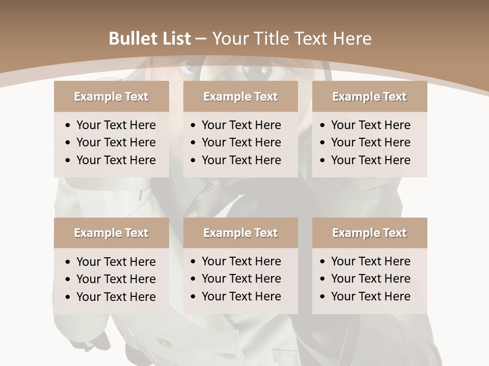 Police Private Security PowerPoint Template