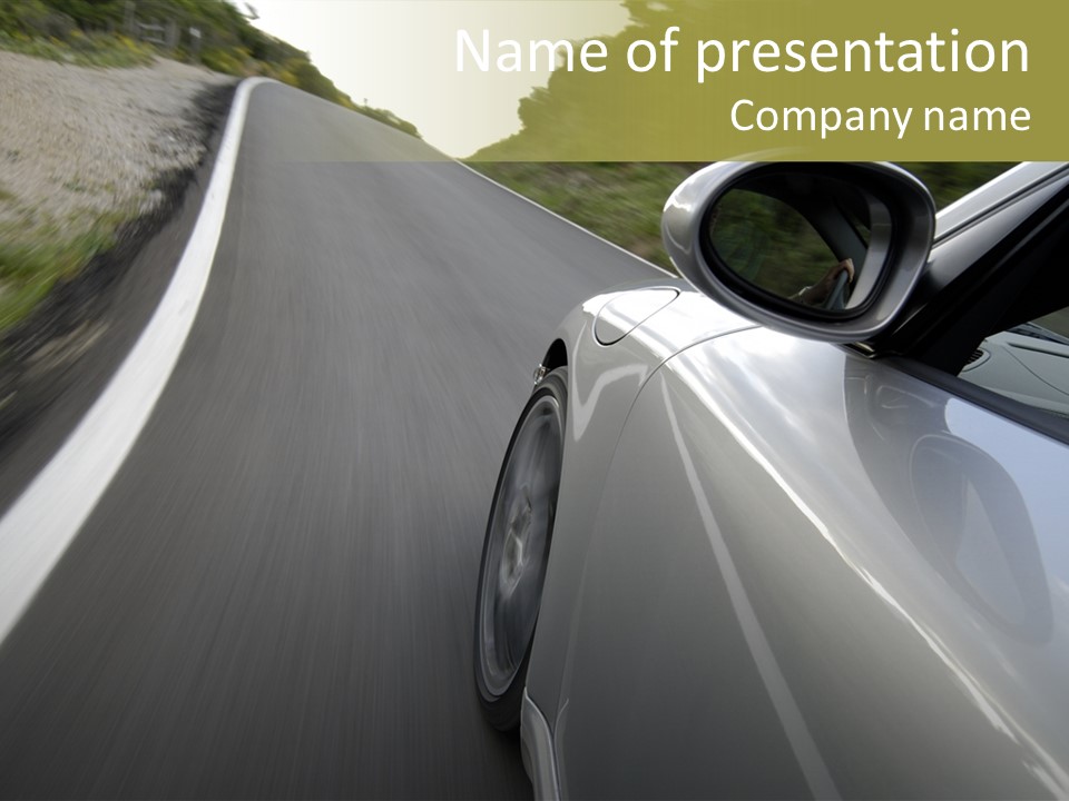 Supercar Prestige Turbo PowerPoint Template