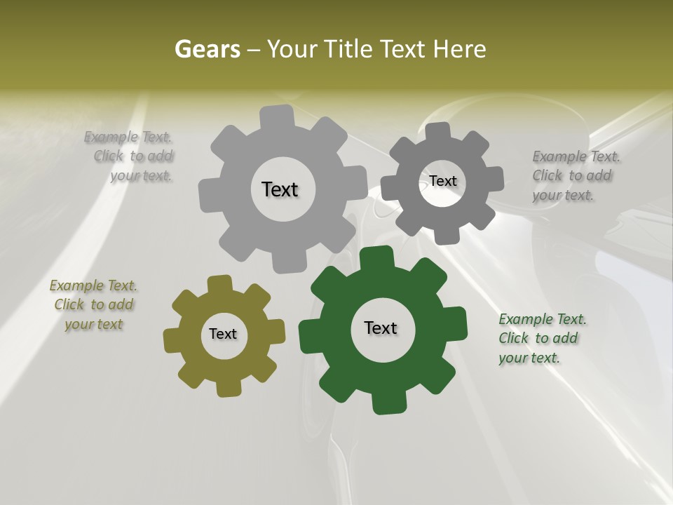 Supercar Prestige Turbo PowerPoint Template