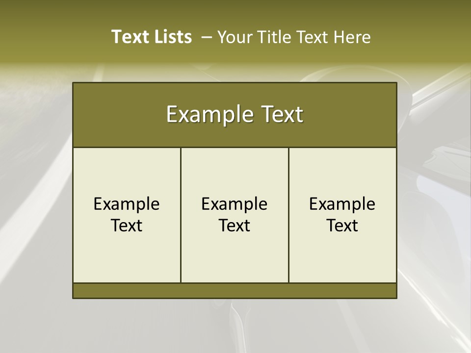Supercar Prestige Turbo PowerPoint Template