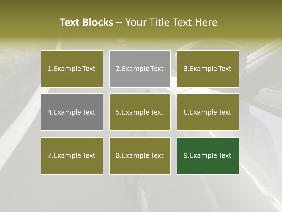 Supercar Prestige Turbo PowerPoint Template
