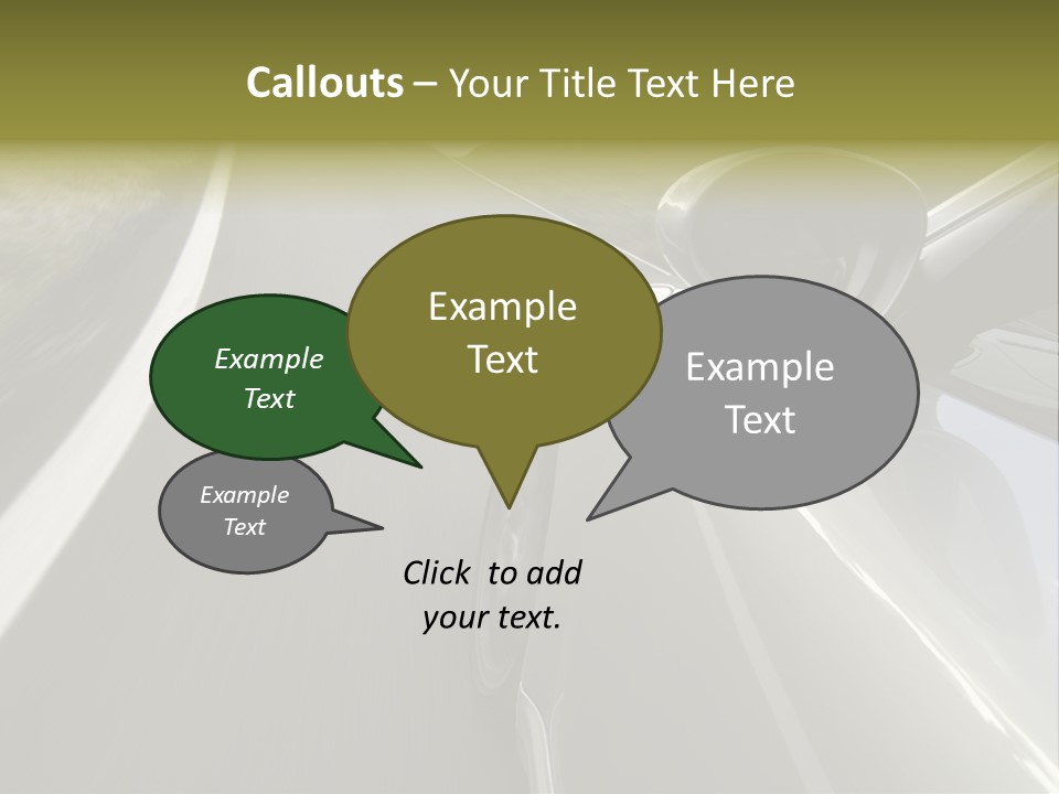 Supercar Prestige Turbo PowerPoint Template