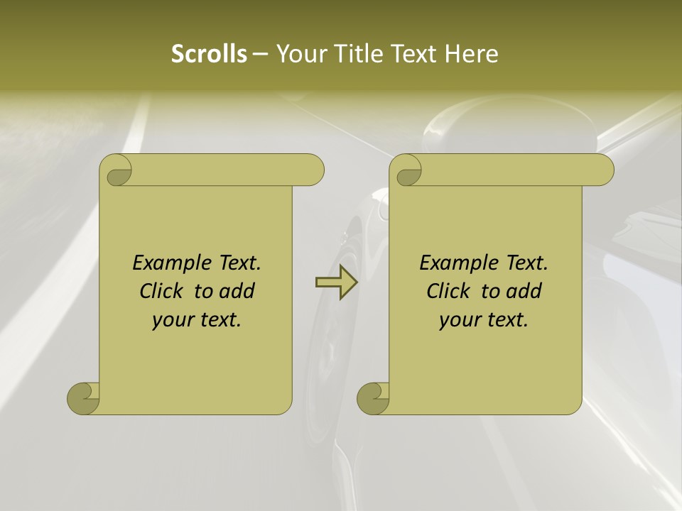 Supercar Prestige Turbo PowerPoint Template