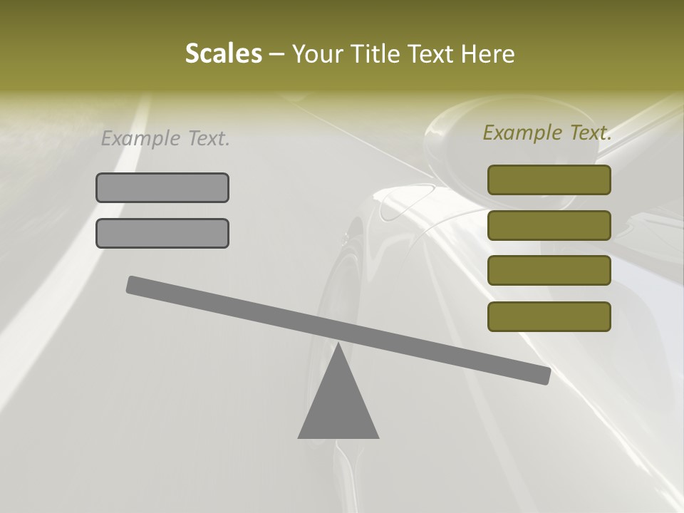 Supercar Prestige Turbo PowerPoint Template