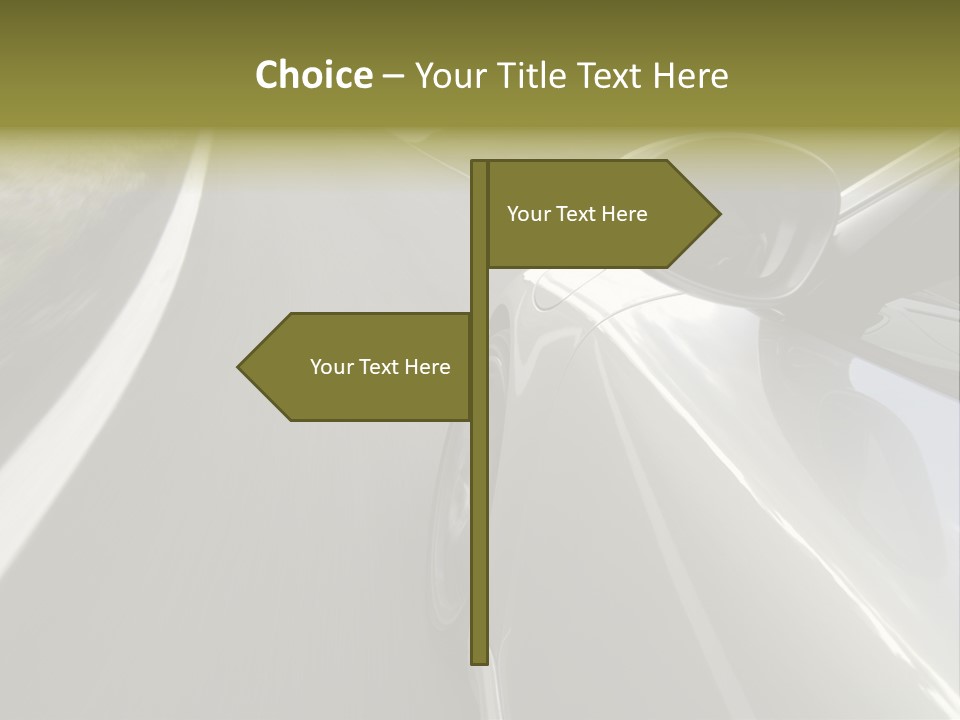Supercar Prestige Turbo PowerPoint Template