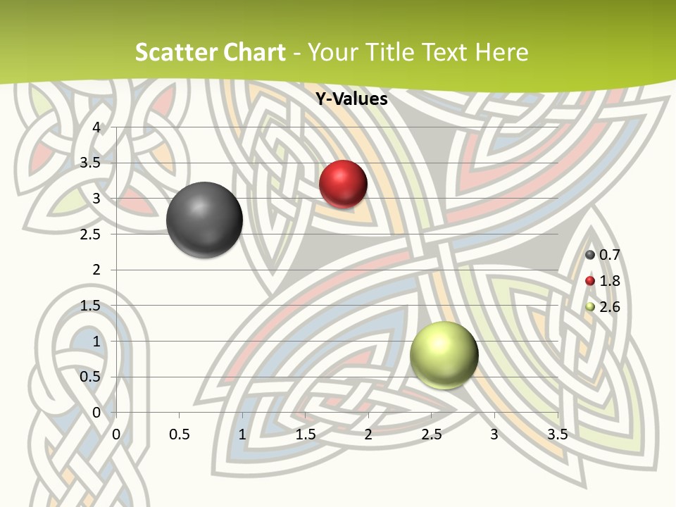 Gorgeous Leaf Element PowerPoint Template
