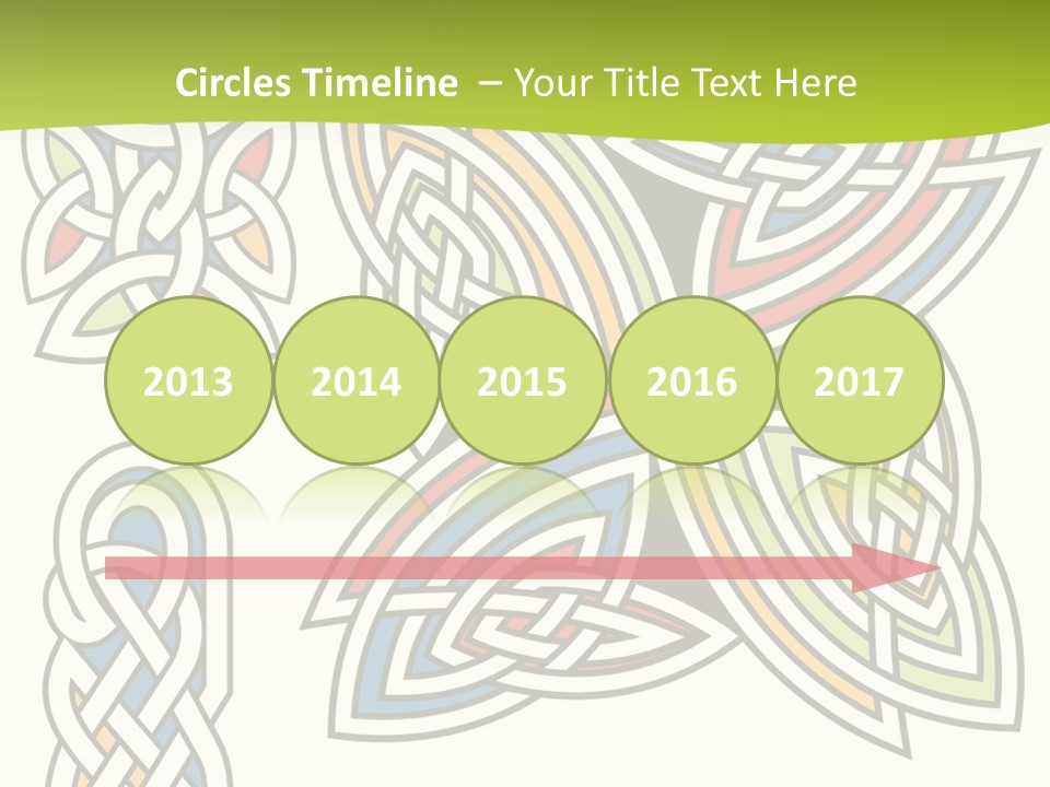 Gorgeous Leaf Element PowerPoint Template