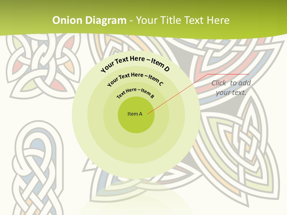 Gorgeous Leaf Element PowerPoint Template