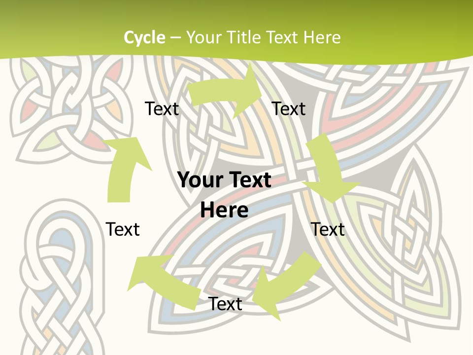 Gorgeous Leaf Element PowerPoint Template