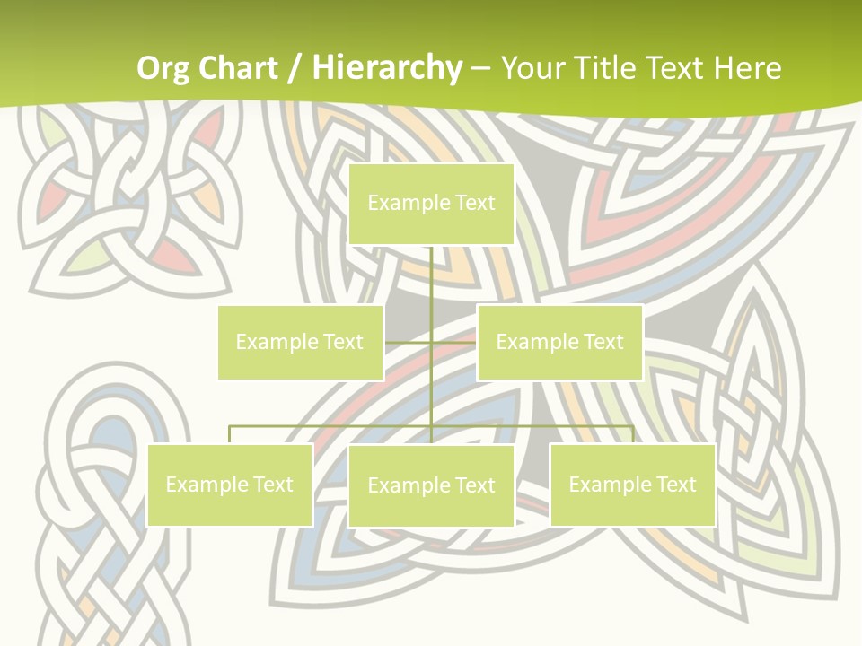 Gorgeous Leaf Element PowerPoint Template