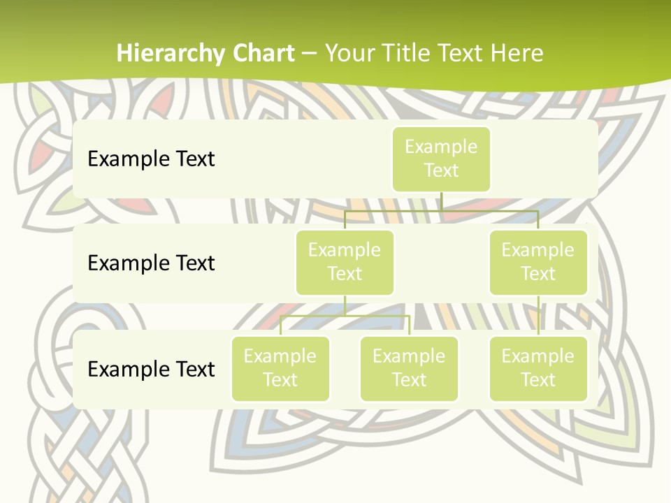 Gorgeous Leaf Element PowerPoint Template