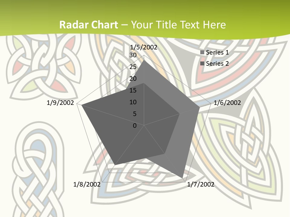 Gorgeous Leaf Element PowerPoint Template