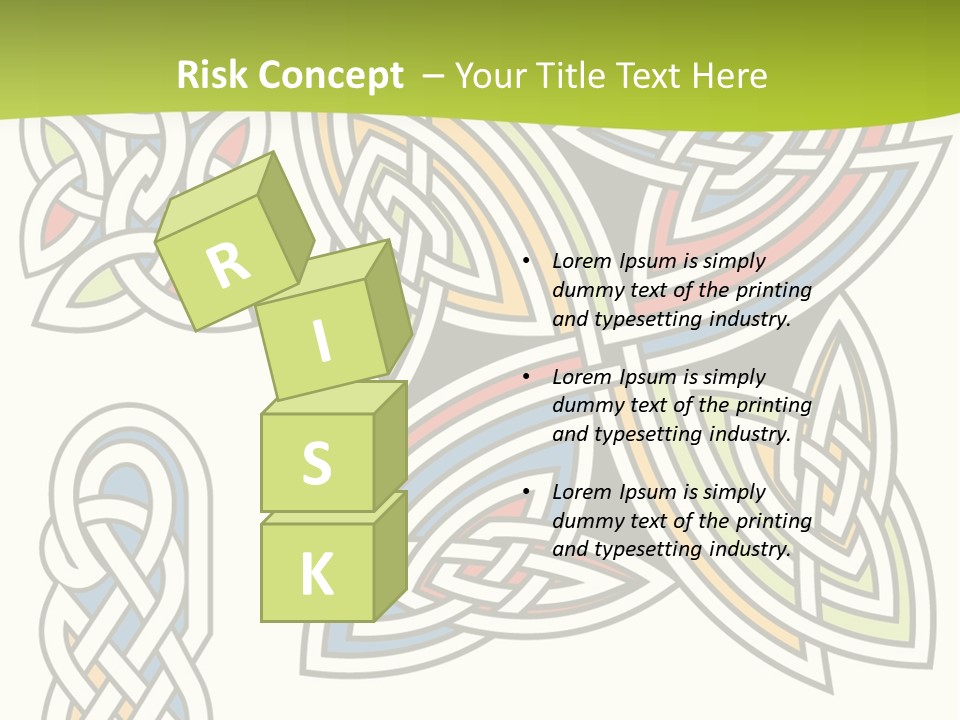 Gorgeous Leaf Element PowerPoint Template