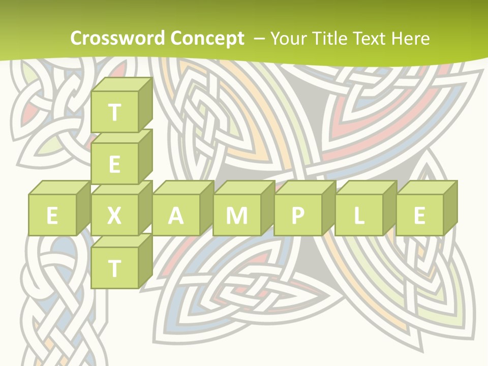 Gorgeous Leaf Element PowerPoint Template