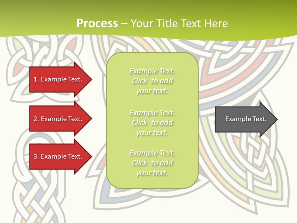 Gorgeous Leaf Element PowerPoint Template