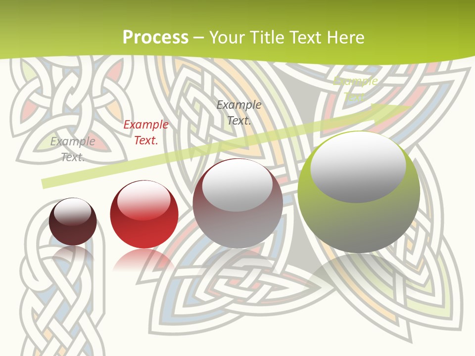 Gorgeous Leaf Element PowerPoint Template