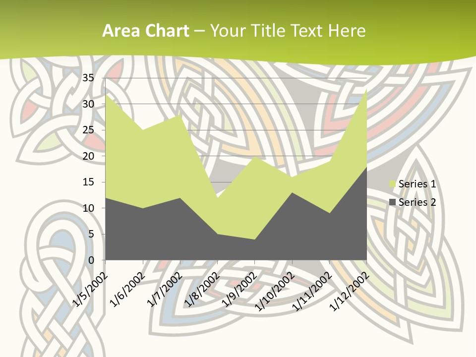 Gorgeous Leaf Element PowerPoint Template