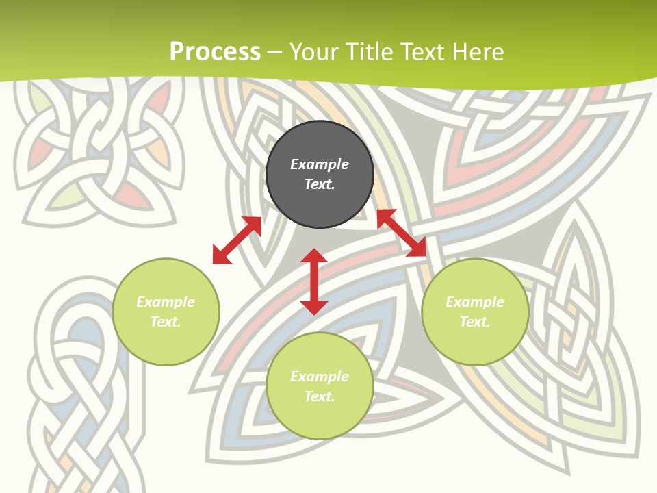 Gorgeous Leaf Element PowerPoint Template