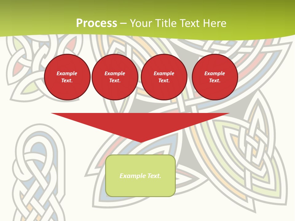 Gorgeous Leaf Element PowerPoint Template