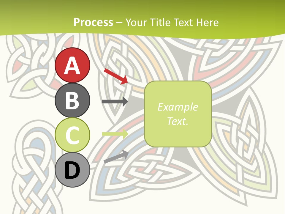 Gorgeous Leaf Element PowerPoint Template