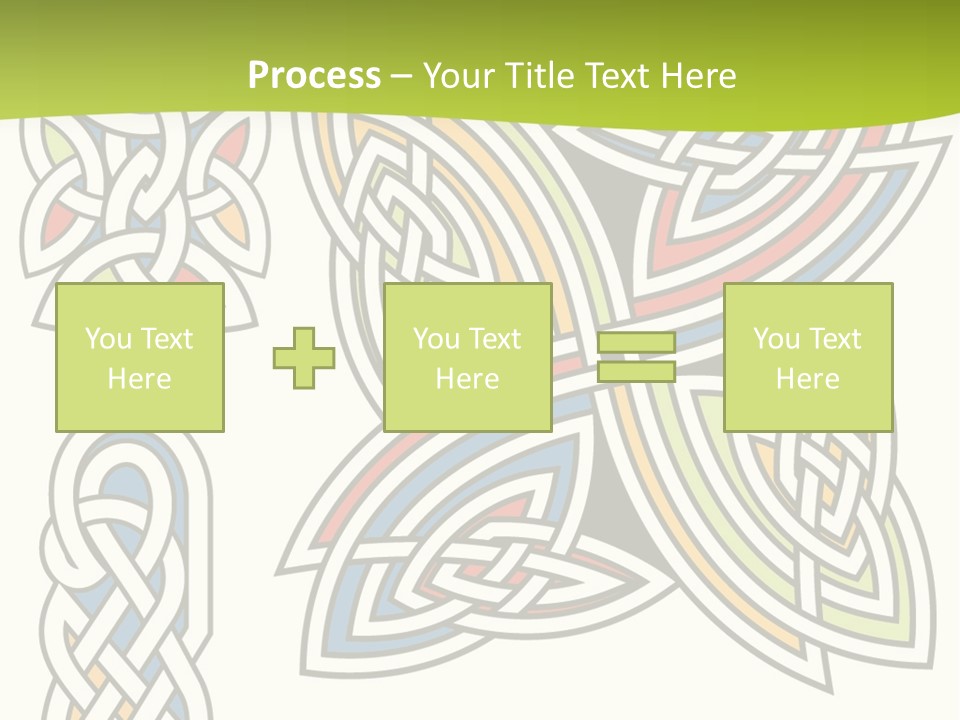 Gorgeous Leaf Element PowerPoint Template