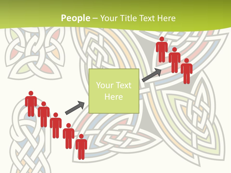 Gorgeous Leaf Element PowerPoint Template