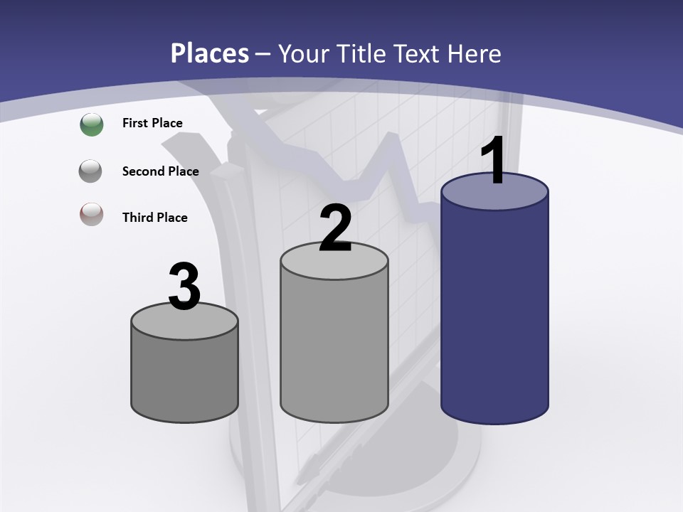 Abstract Graph Line PowerPoint Template