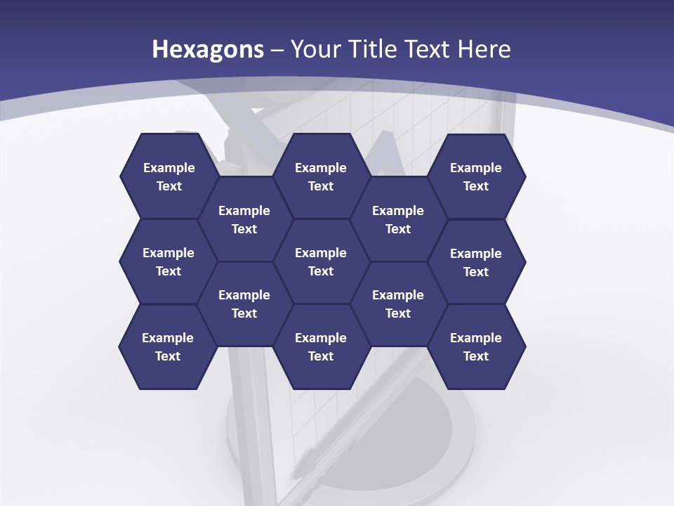 Abstract Graph Line PowerPoint Template